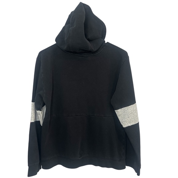 Adidas YOUTH LARGE (14-16) Black and Red Hoodie Front Pocket Good Condition - Picture 3 of 8